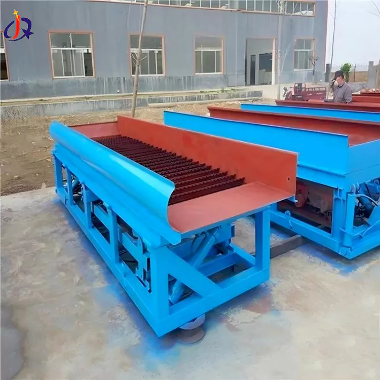 Aliuvinio aukso pulsuojantis šliuzas